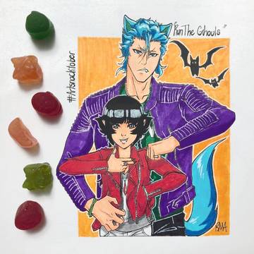ARTSNACKTOBER: Run the Ghouls