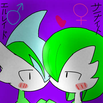 サーナイトxエルレイド Gallade x Gardevoir