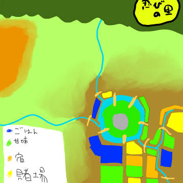 シナリオ地図：狐の願い