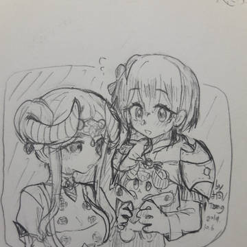 エーデルガルト×ベルナデッタ