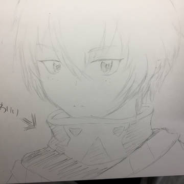 ミアの付けてる可愛いネックウォーマーを描きたかっただけのイラスト