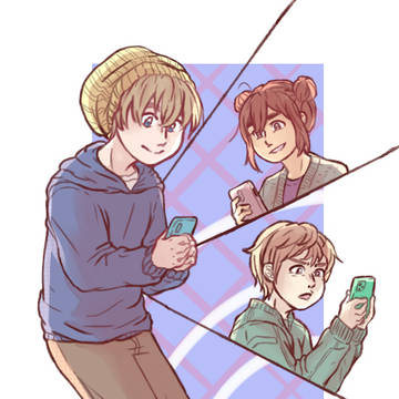 Chatty friends!