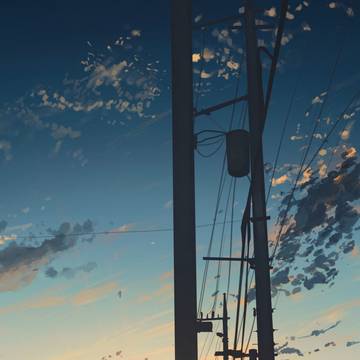 秋の晴れ間