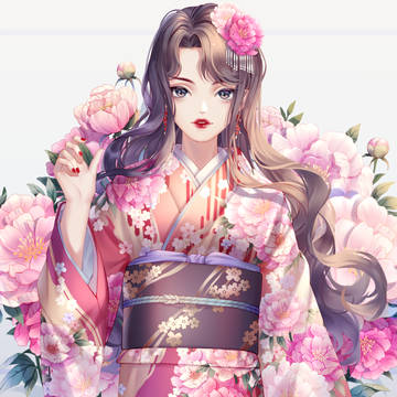 和服少女