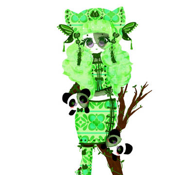 【絵師人外化】hanoi,154cm【ハロウィン集合2019】