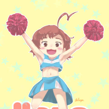 応援打ち止めちゃん。