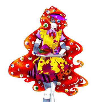 【絵師人外化】奇乃,168cm【ハロウィン集合2019】