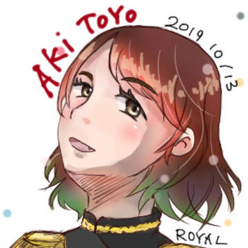 豊崎愛生さん。とよさん軍服風。