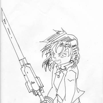 ＜二次創作＞主人公ユエ＜オリキャラ＞