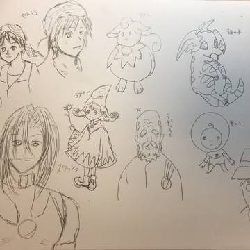 最近の落書き