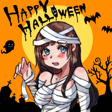 ハロウィン彩陽さん。