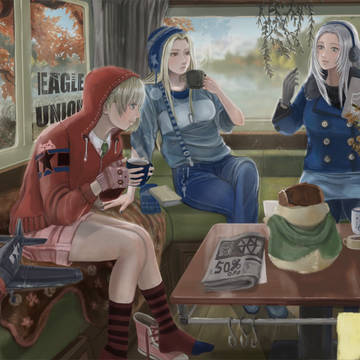 艦載機を飛ばしに～休憩時間～