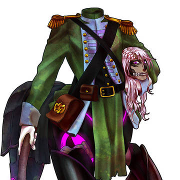 【絵師人外化】黒之介、200㎝【ハロウィン集合2019】