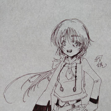 誤魔化しながら久々に描いた。