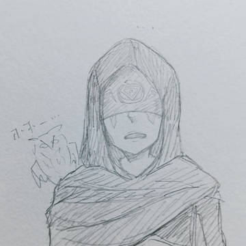 全部初描き