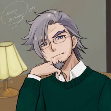 ダニーさんおたおめに描いたもの