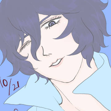 【文アル】江戸川乱歩さん誕生日絵