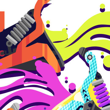 スプラトゥーン2 [ブキ]-フォンバックグラウンド 7