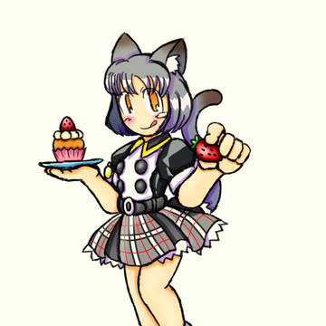 猫耳メイドだにゃ！