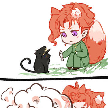 以为自己能养猫的kakyoin