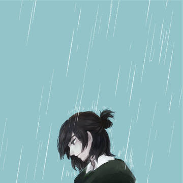 雨が降り止むまでは帰れない