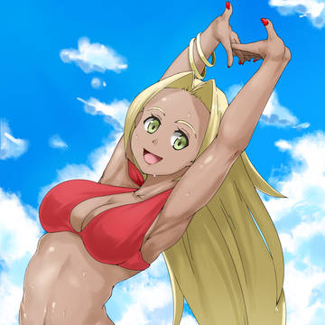 ビキニのおねえさん