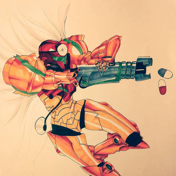 Doctor Samus Commission