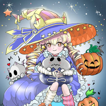 ハロウィン　コットン