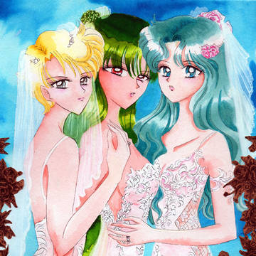 Haruka, Michiru, Setsuna