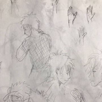 練習中