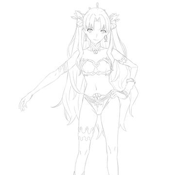 FGOイシュタル模写