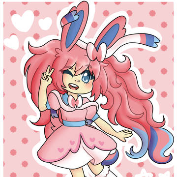 Sylveon gijinka