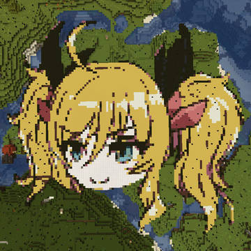 ハロきらら先輩SDドット絵