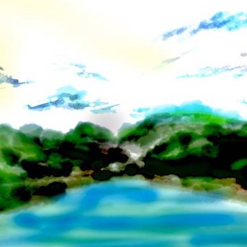 絶景湖