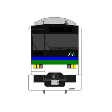 みどり鉄道1100形
