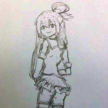 振り向きアクア様