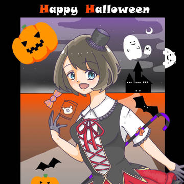 Happy Halloween/駅メモ.蛍茶屋みなも