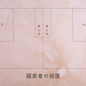クトゥルフTRPG　罪の貴族　間取り＆アイテム