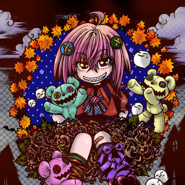ハロウィン絵　2019