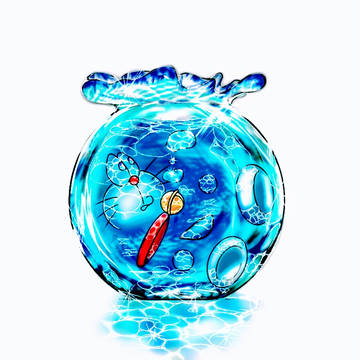 『水になってるの』
