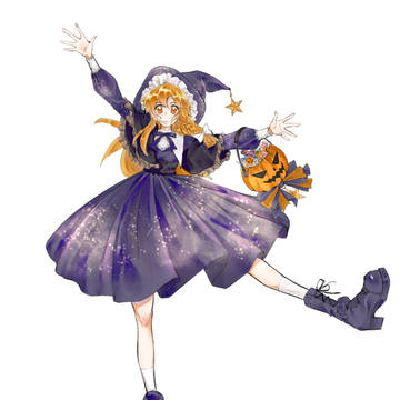 ハロウィーンの星魔法使い