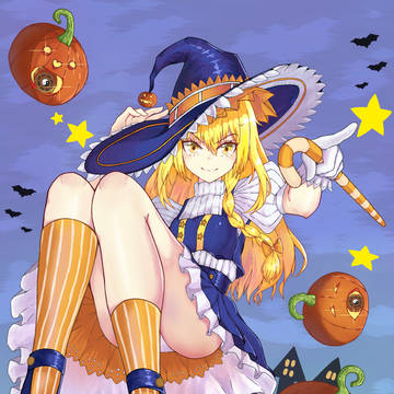 ハロウィン魔理沙