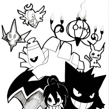 「インクトーバー2019」イラストまとめ~その二
