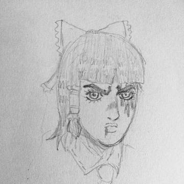 Sketch - TOUHOU fan art 01