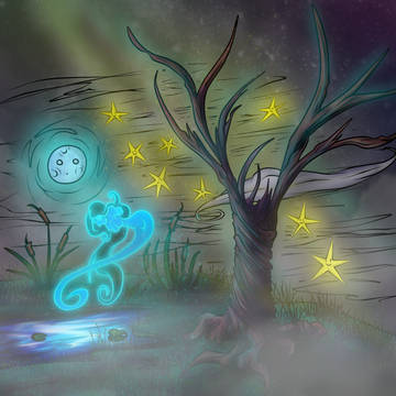 Ghost Girl in the Moonlight