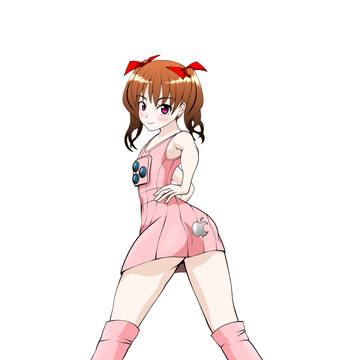オリジナルマンガのキャラ・・・iphoneの子