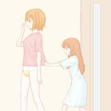 気にしてないおねーちゃん