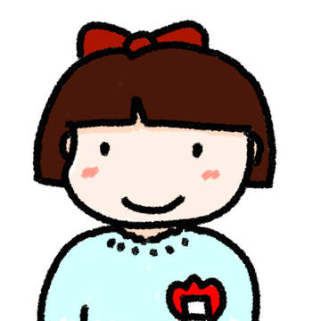 えんじ(臙脂)のリボンのゑんじ(園児)