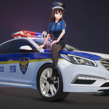 경찰관 시부야린 Officer Shibuya Rin