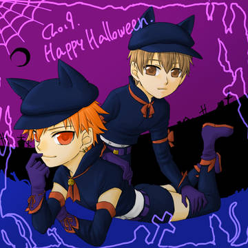 大遅刻のハロウィン
